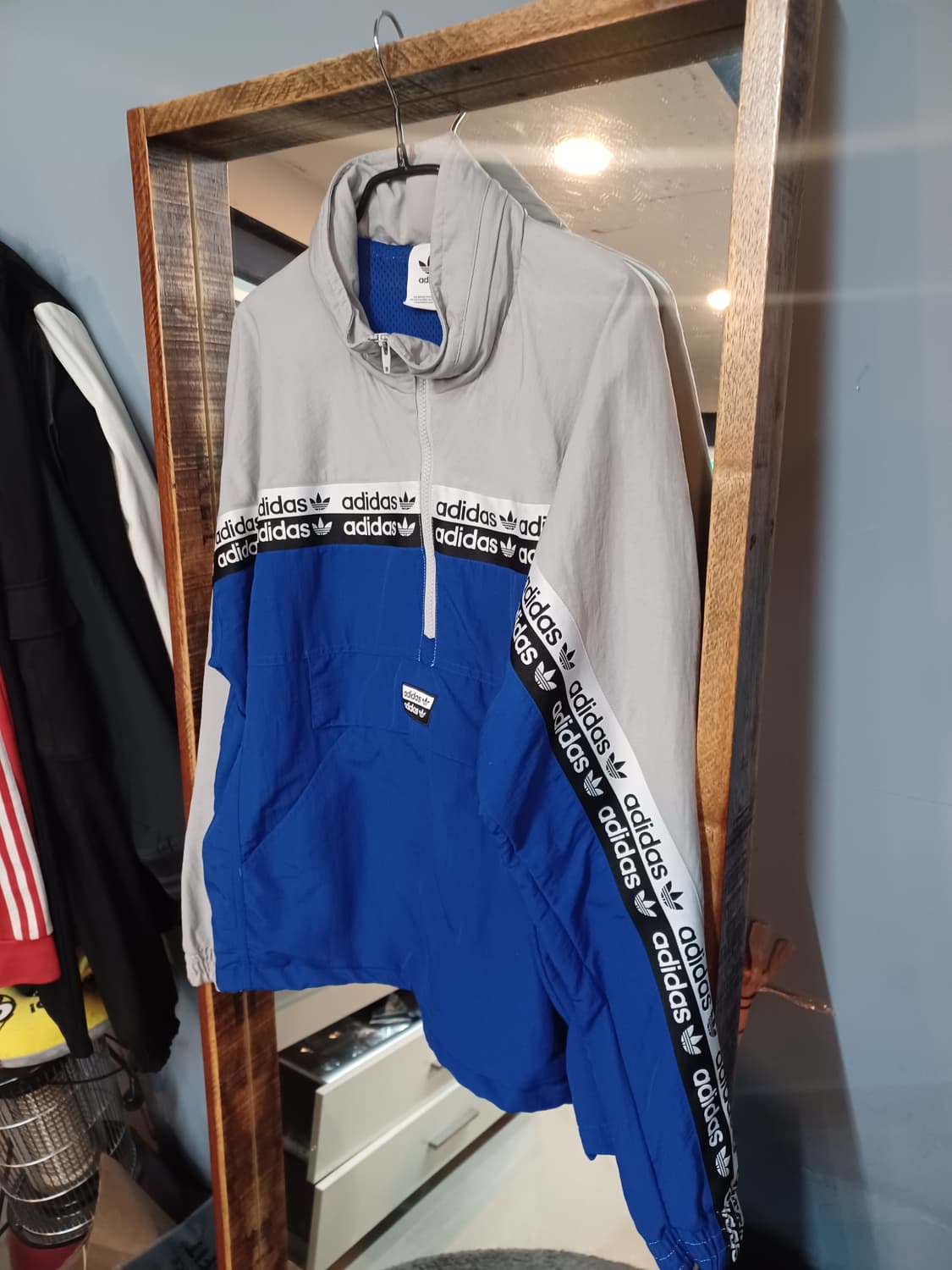 아디다스 아노락 우븐 자켓 s 조광일님  상품이미지5