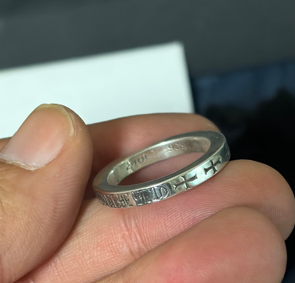 크롬하츠 퍽유링 3mm us9호 상품이미지5