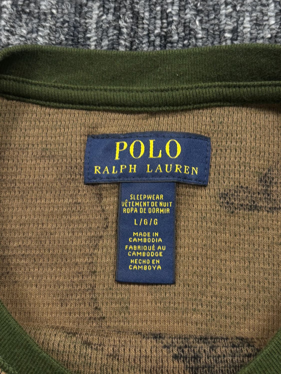 폴로 카모 롱슬리브 상품이미지6