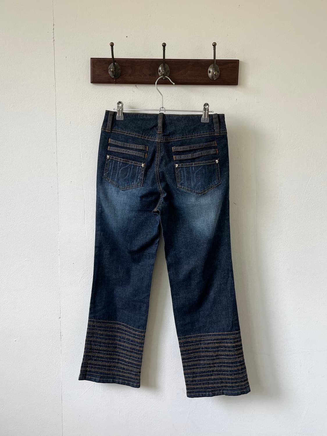 Japan vtg 데님스컬 팬츠 상품이미지2