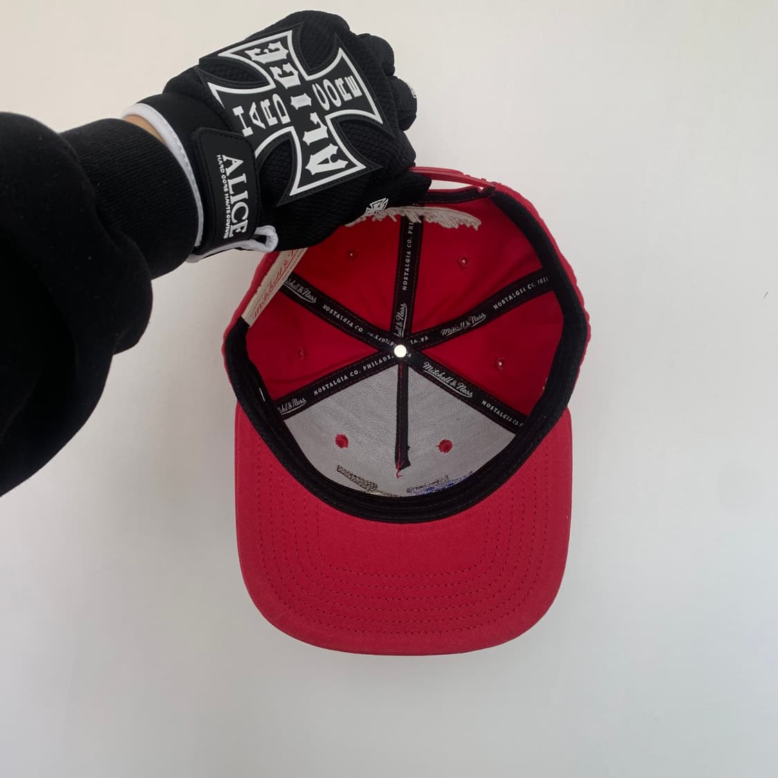 트래비스 스캇 캑터스 잭 미첼앤네스 콜라보 한정판 스냅백 모자 켄터키 상품이미지6