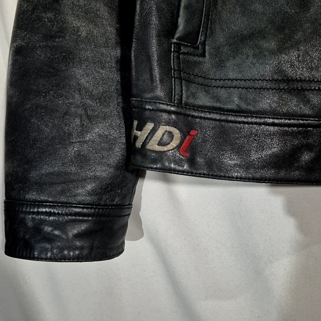 르꼬끄 푸조 레이싱 가죽 자켓 상품이미지5