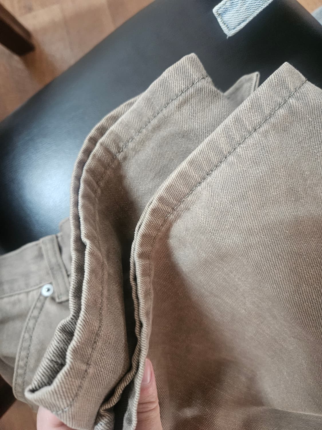 [2]해칭룸 커브드진 베이지 상품이미지3