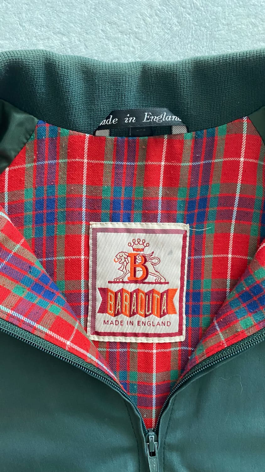 바라쿠타 해링턴 자켓 그린 (95-100) 상품이미지2