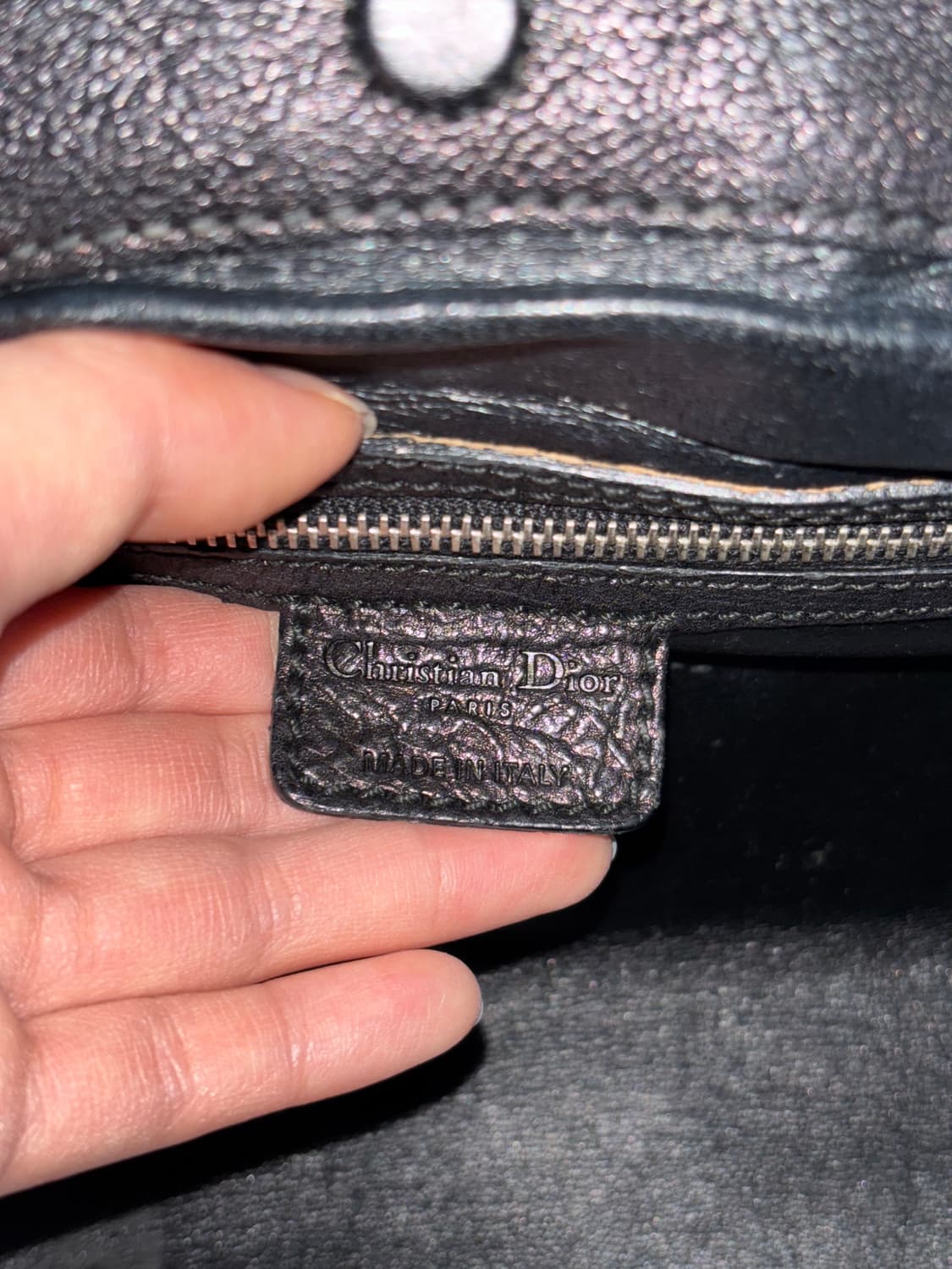 Dior 디올 00’s 레더 토트백 상품이미지8