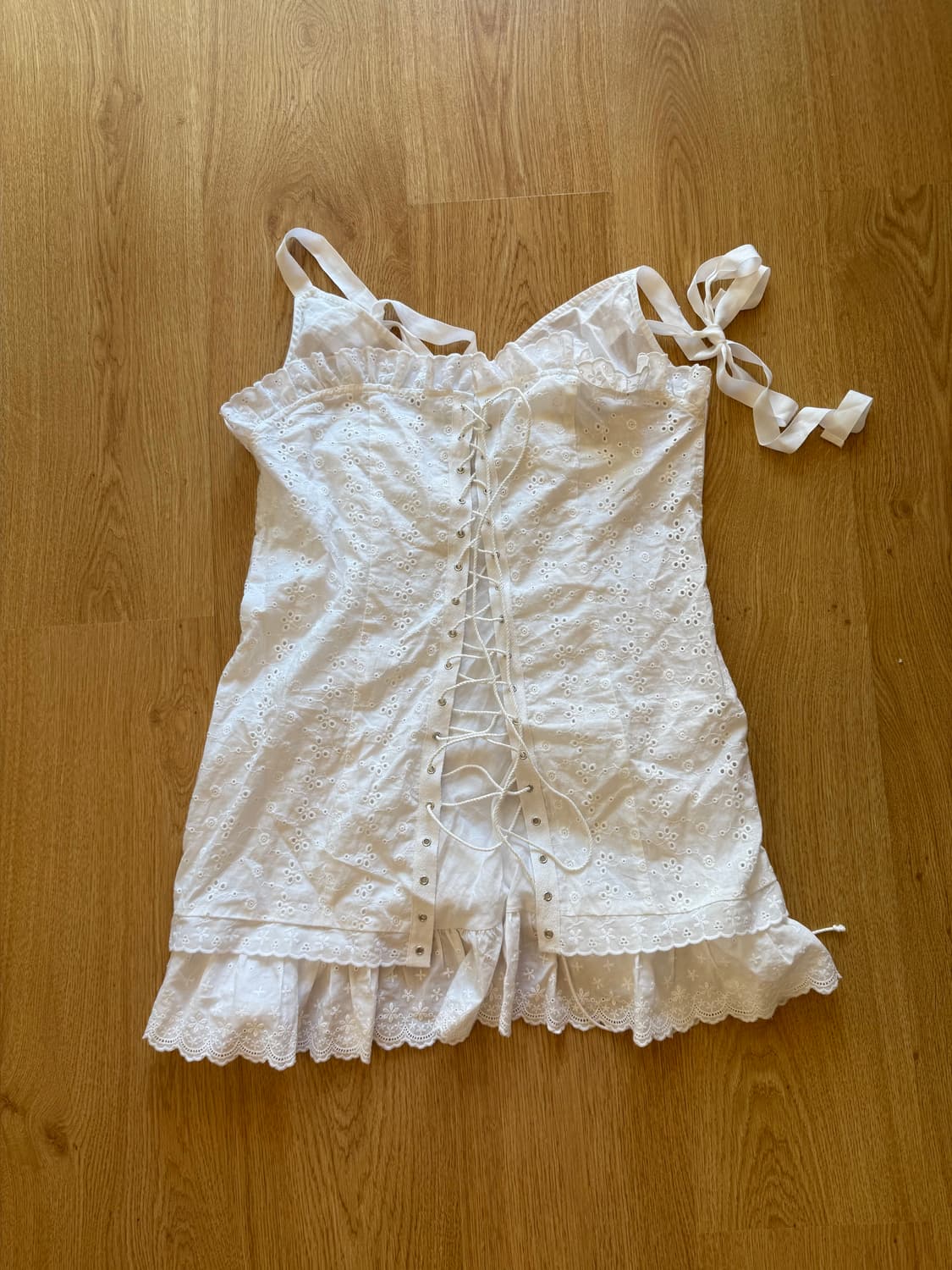 데이지 코르셋 미니 원피스 상품이미지3