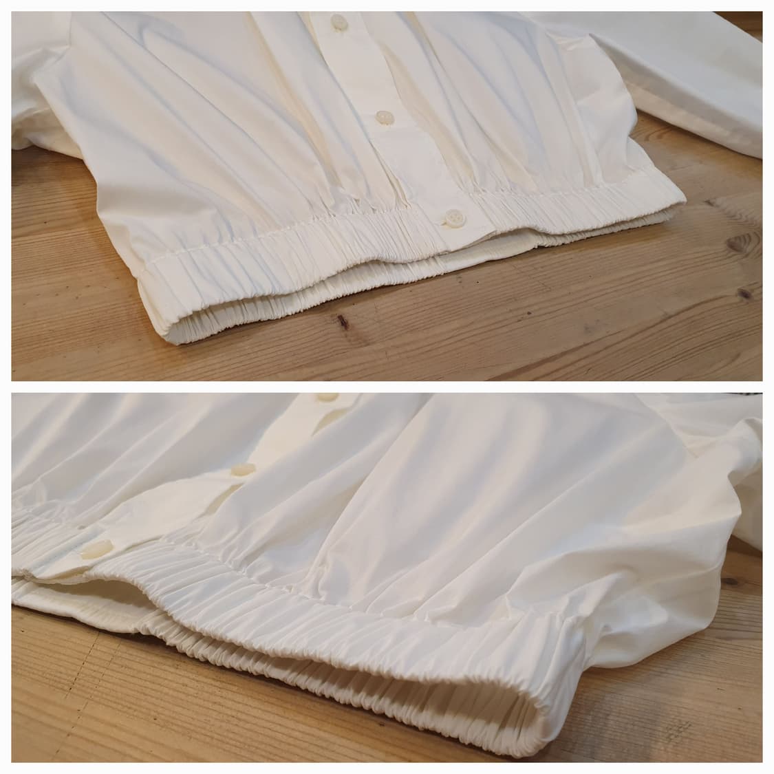 55/66.COS 크롭 웨이스트 셔츠자켓 상품이미지6