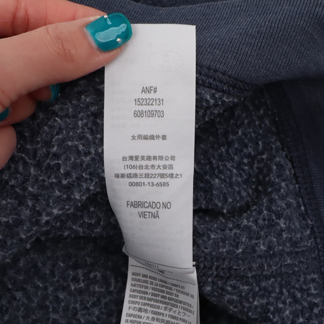 아베크롬비 엠브로이드 후드집업 상품이미지10