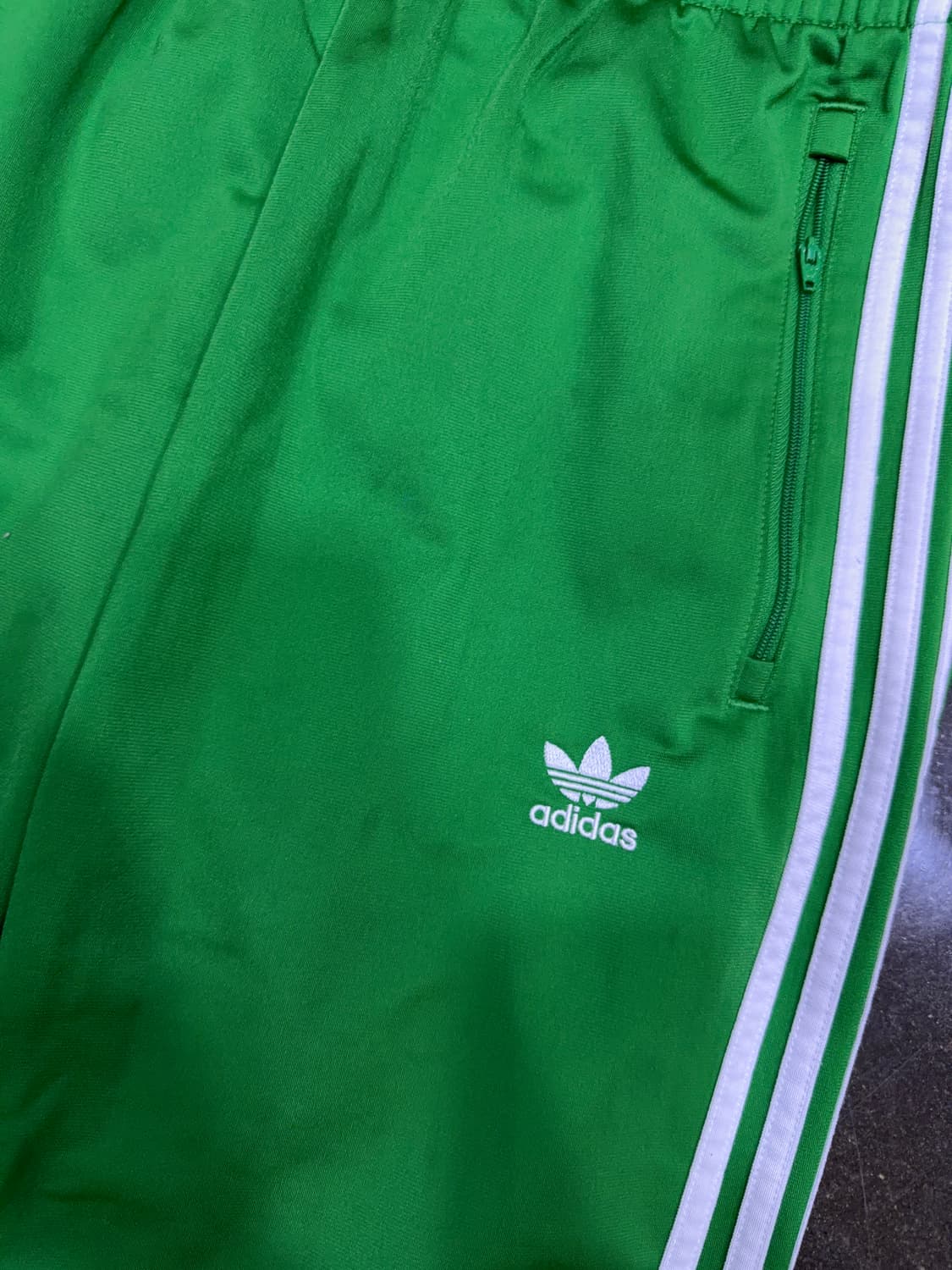 아디다스 파이어버드 트랙팬츠 그린 2XL 상품이미지5