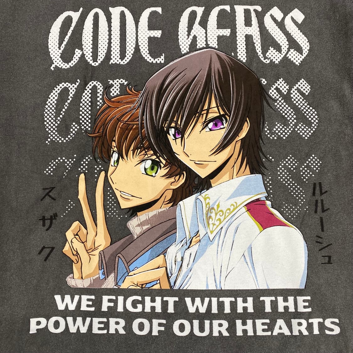 코드기어스 오피셜 애니메이션 티셔츠 상품이미지4
