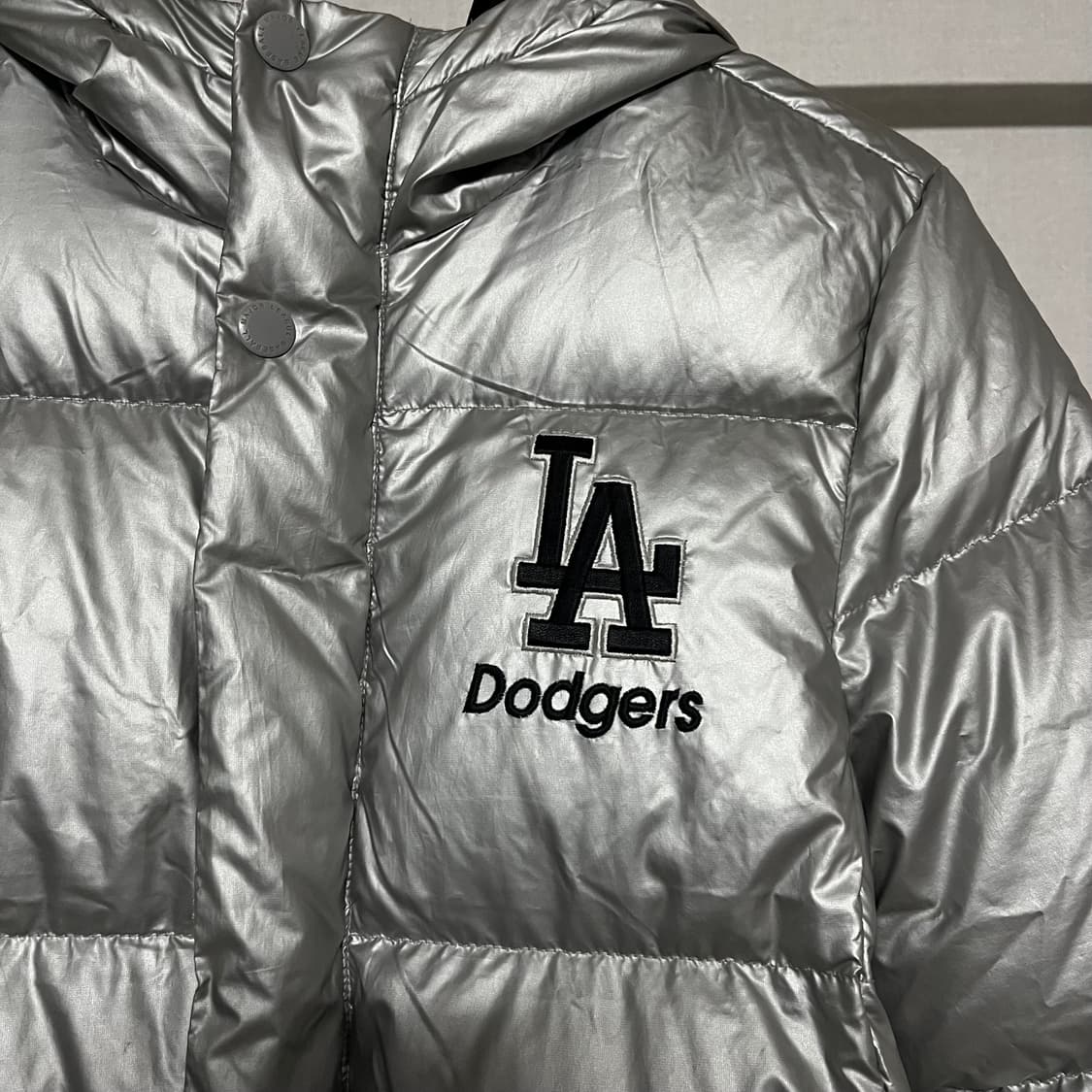 MLB 실버 롱패딩 상품이미지4