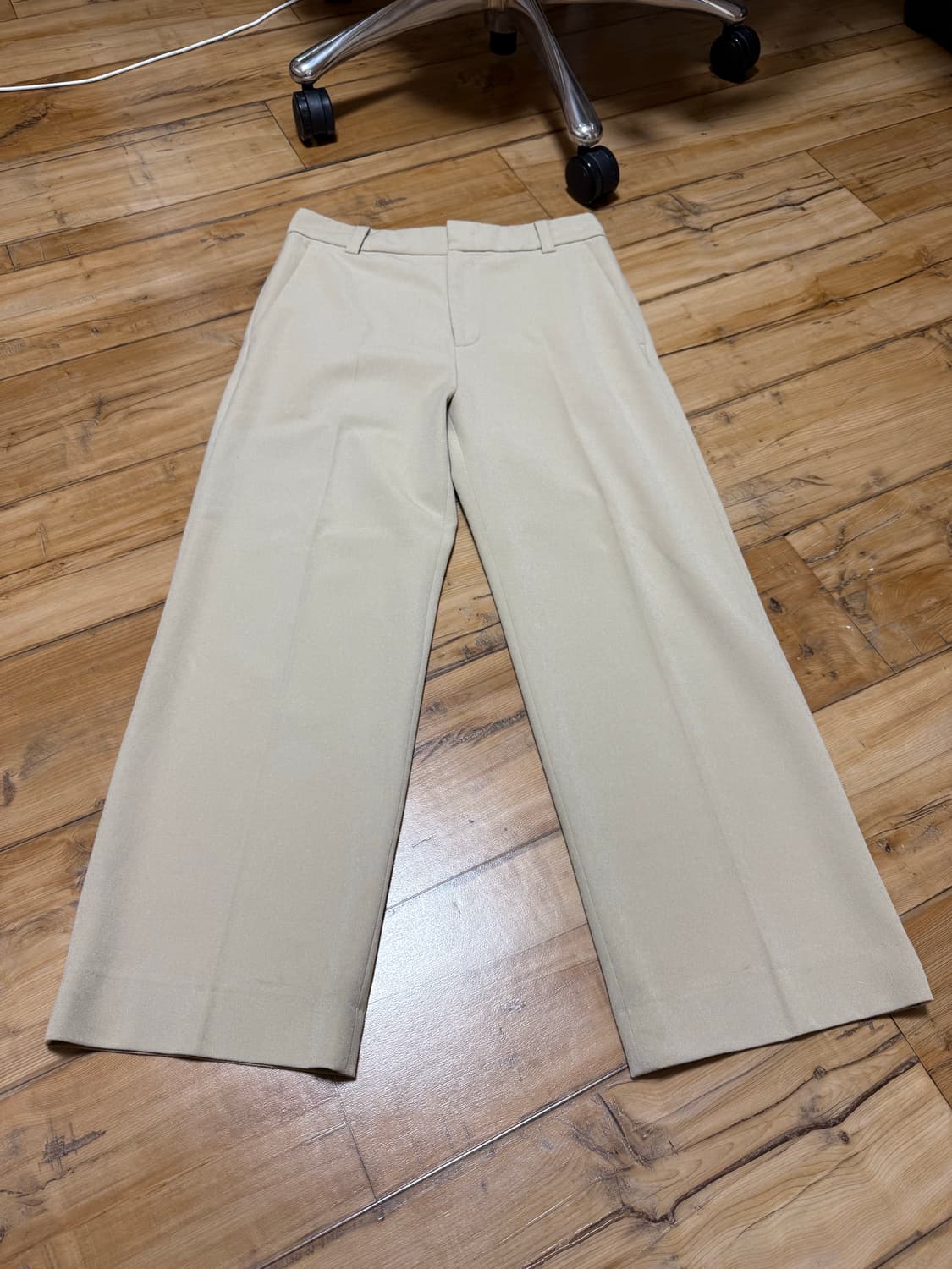 시스템옴므 와이드핏 슬랙스 베이지 상품이미지1