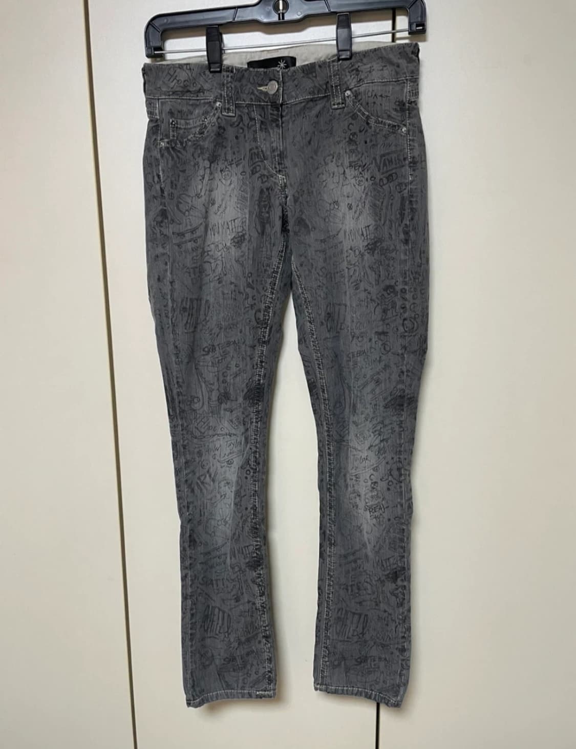 Isabel Marant 회색 프린팅 스키니진 0사이즈 상품이미지1