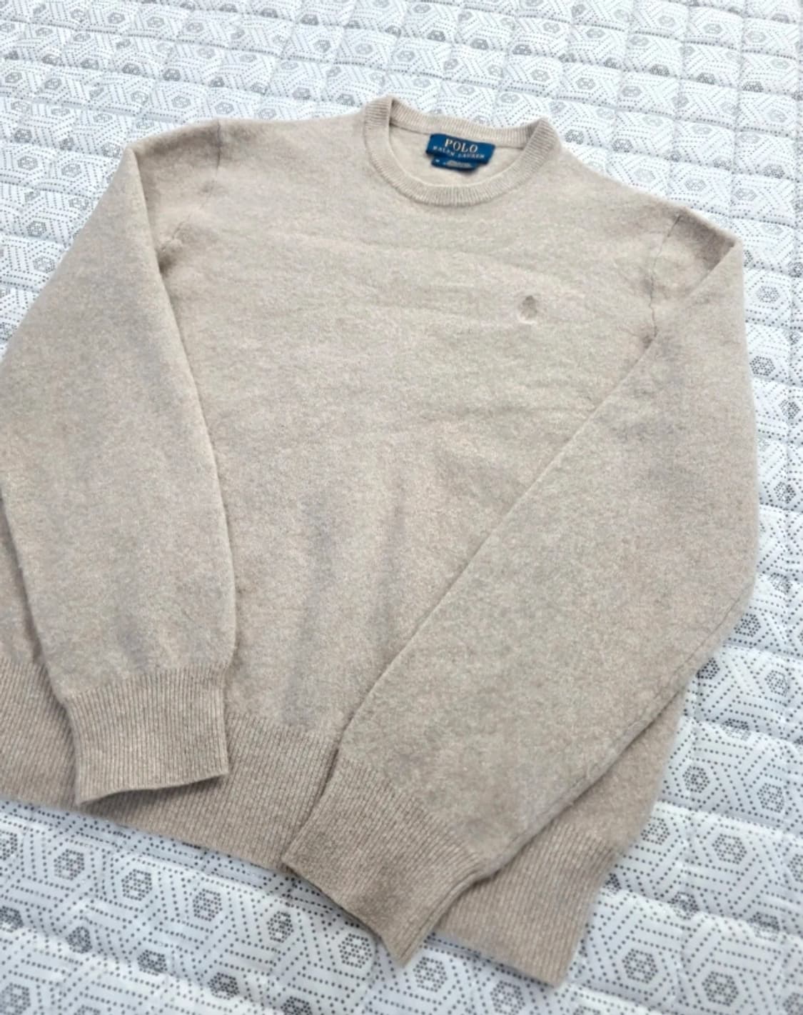 폴로 랄프로렌 베이지 니트 ~55반 상품이미지1