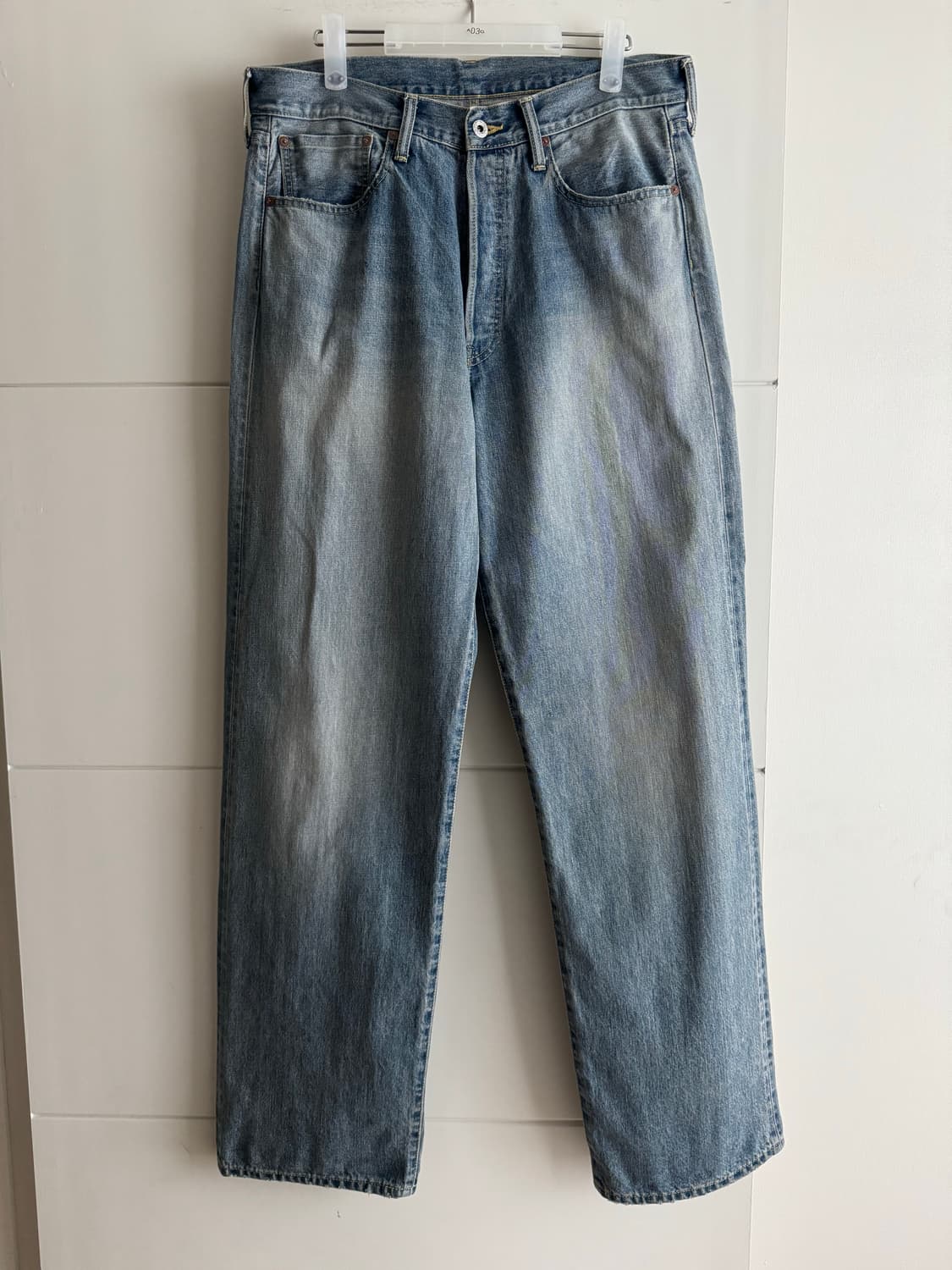 요코사카모토 24AW 셀비지 스트레이트 데님 팬츠 L사이즈 상품이미지2