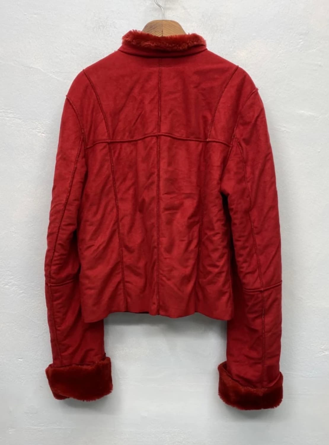 [8410]Dolce&gabbana red shearing coat 상품이미지5