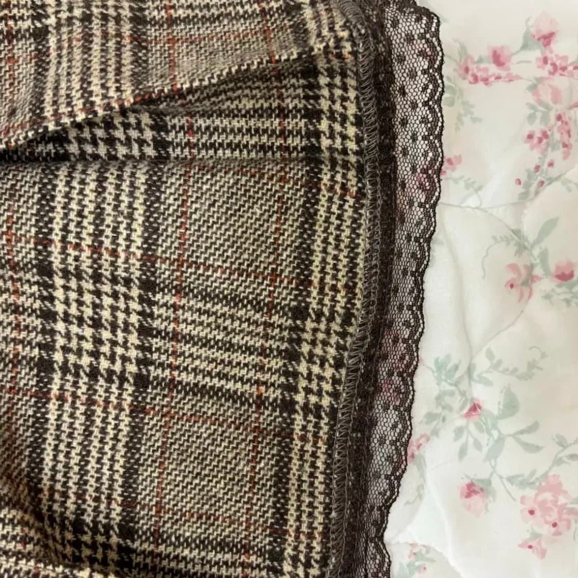 리즈리사 큐롯 초코 브라운 울 플리츠 스커트 대장템 상품이미지4