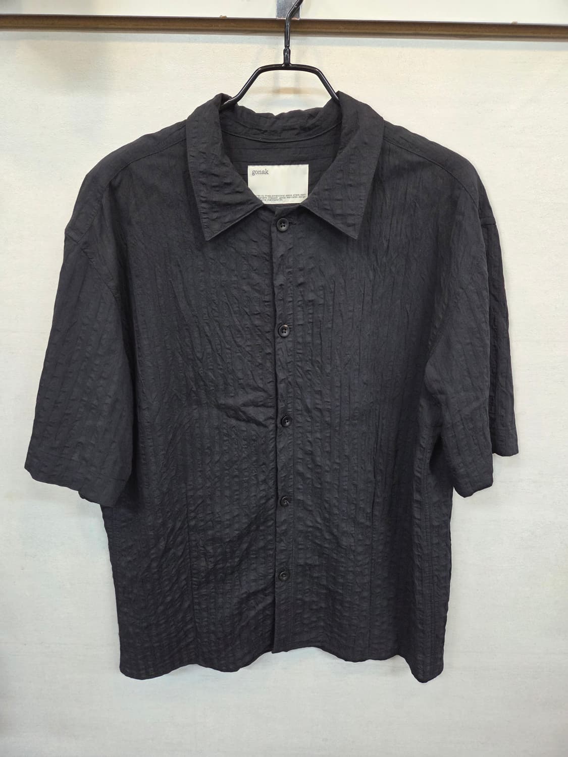 고낙 시어서커 셔츠반팔 2사이즈 대략 xl 상품이미지1