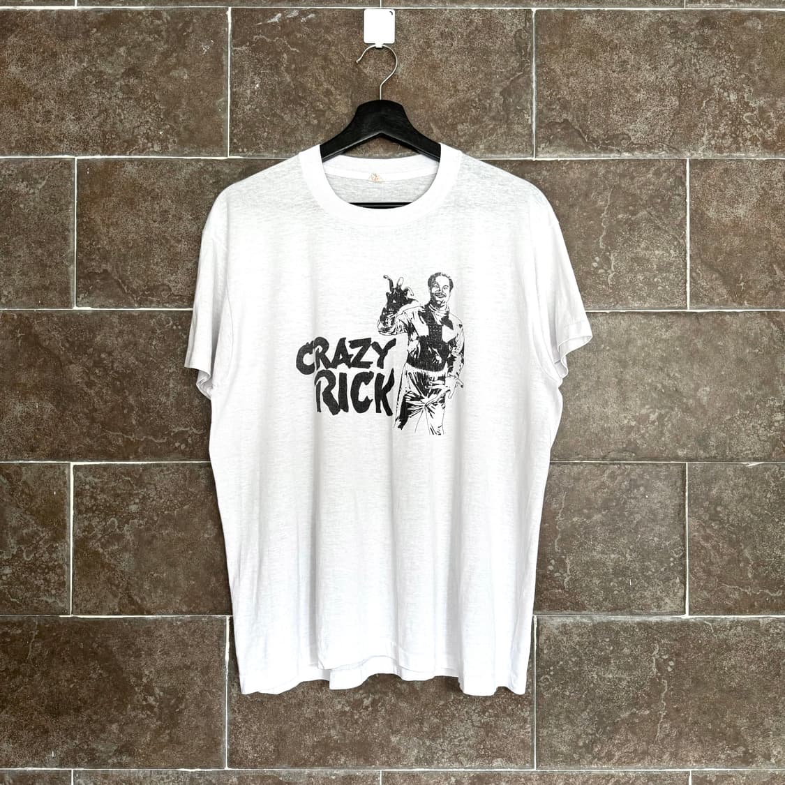 빈티지 80s Crazy Rick 티셔츠 상품이미지1