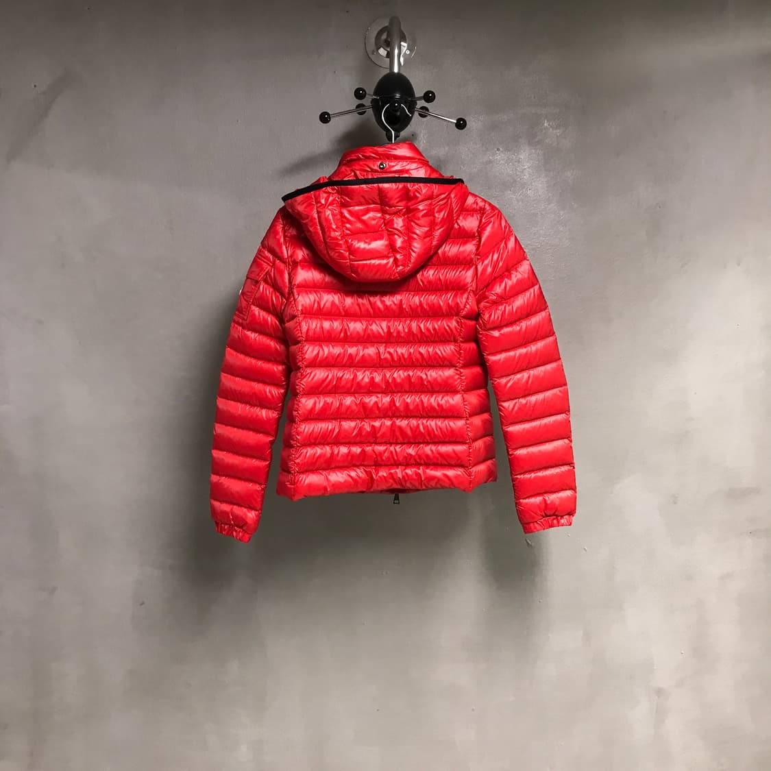 몽클레어 후드 패딩 레드 1(W) 상품이미지8