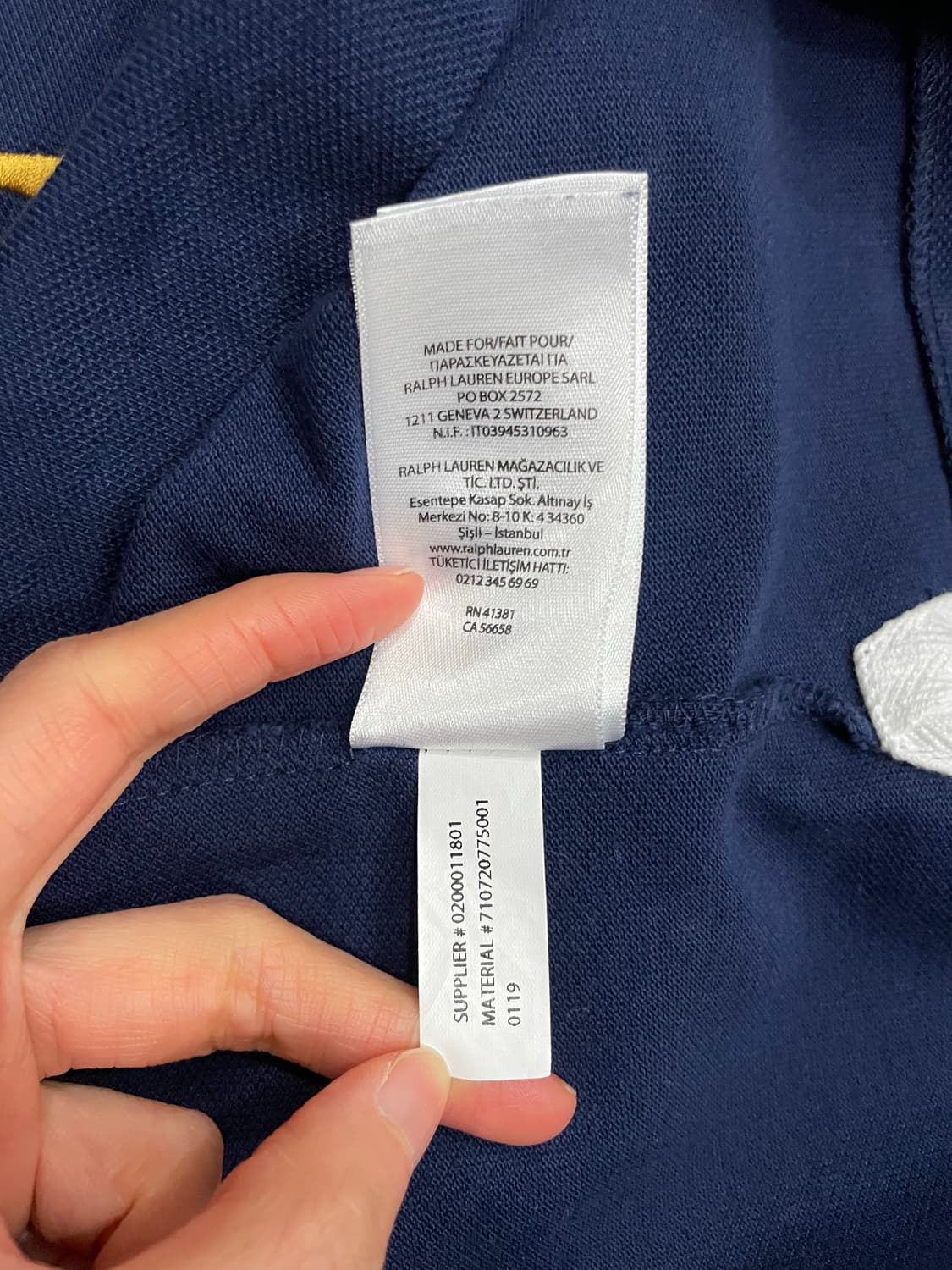 폴로 치프키프 빅포니 파리 PK 카라티 네이비 상품이미지8