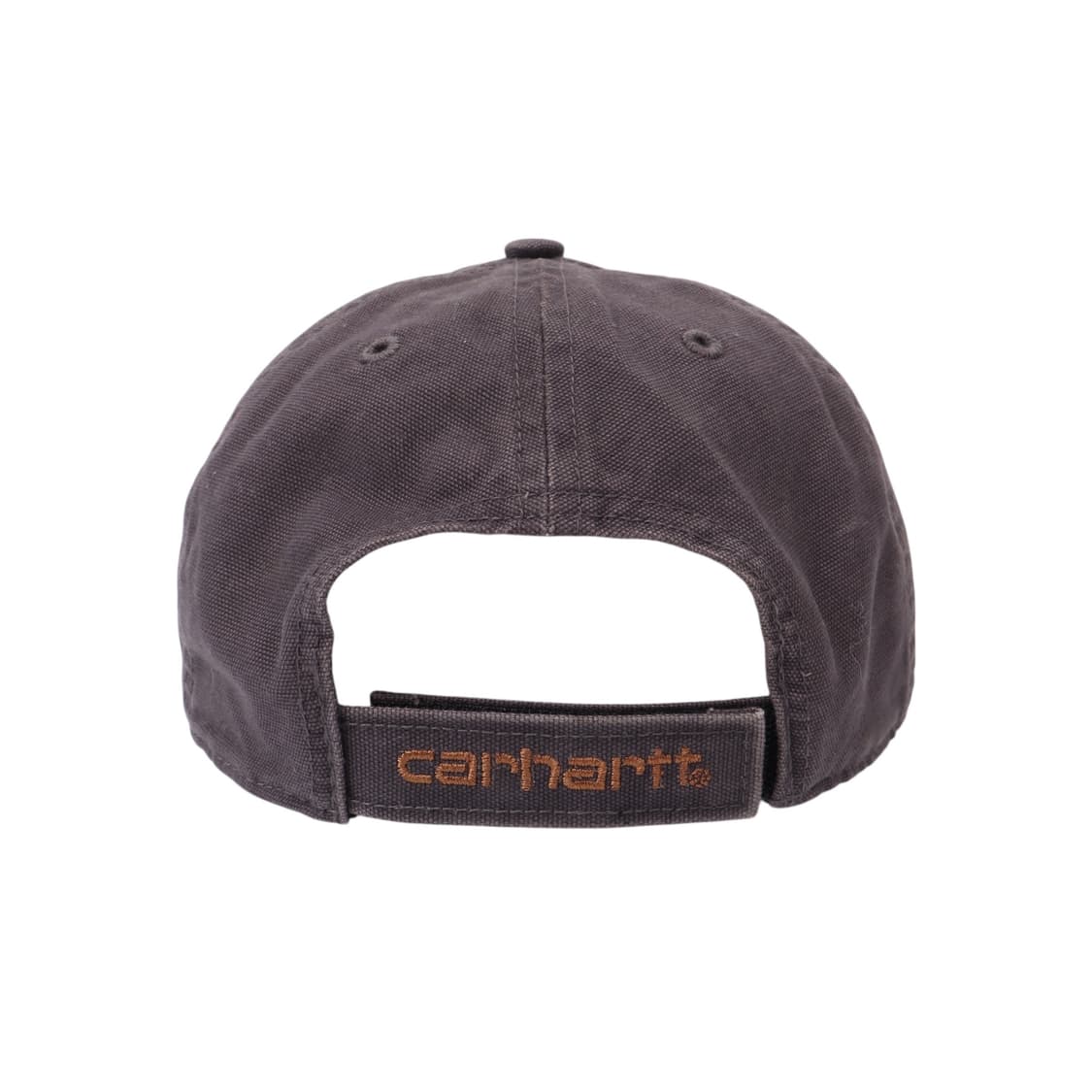 칼하트 그레이 레더탭 캔버스 캡 상품이미지5