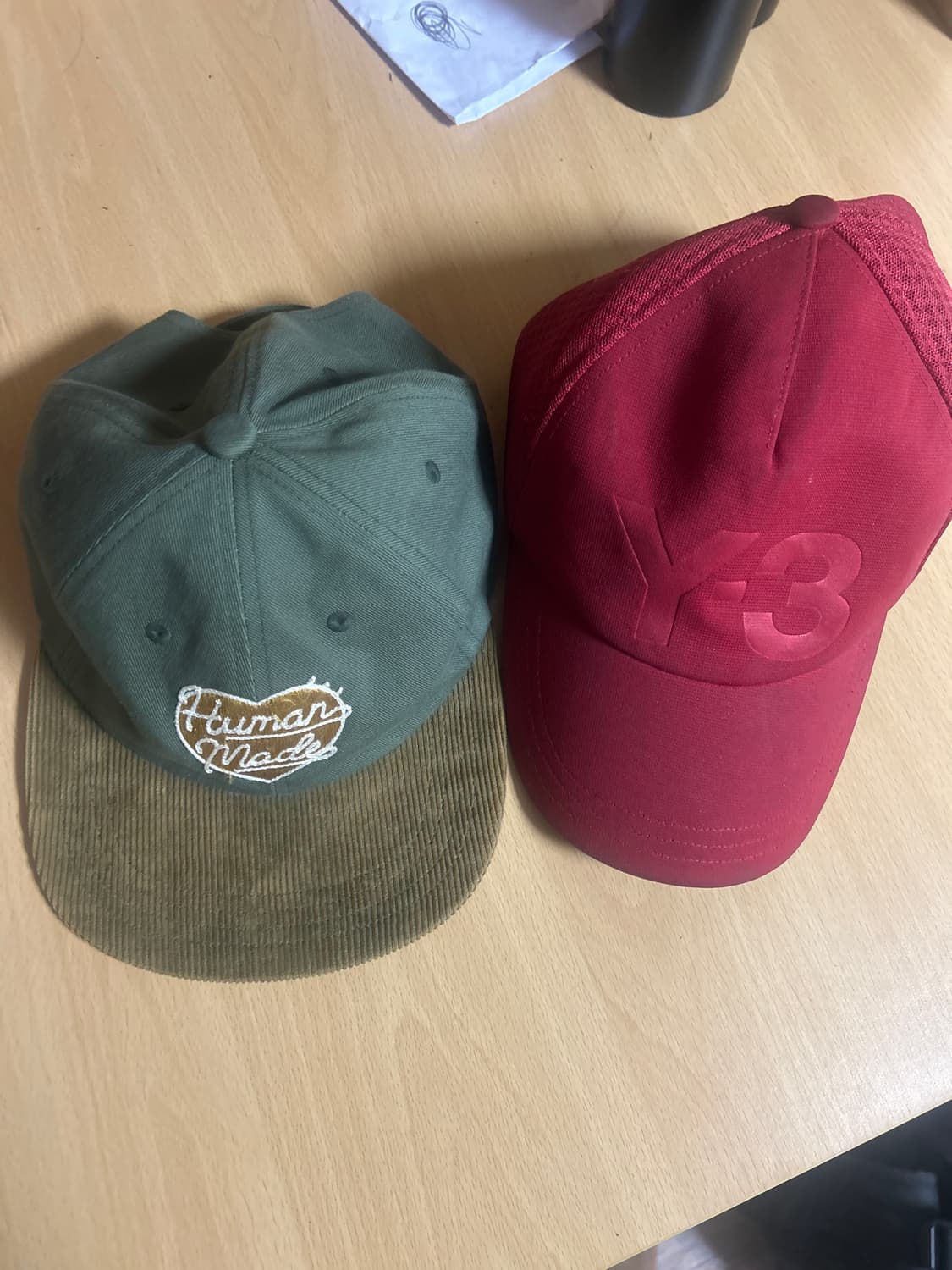 Y3,휴먼메이드 모자 일괄 상품이미지1