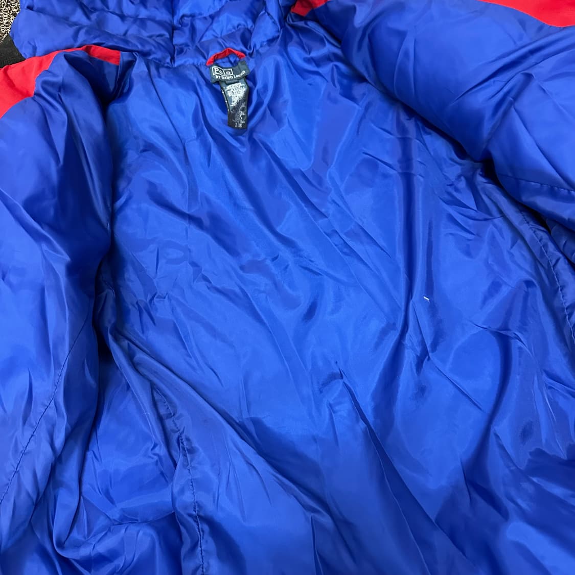 POLO 폴로 랄프로렌 빅포니 여성 다운 패딩 레드 XL 상품이미지8