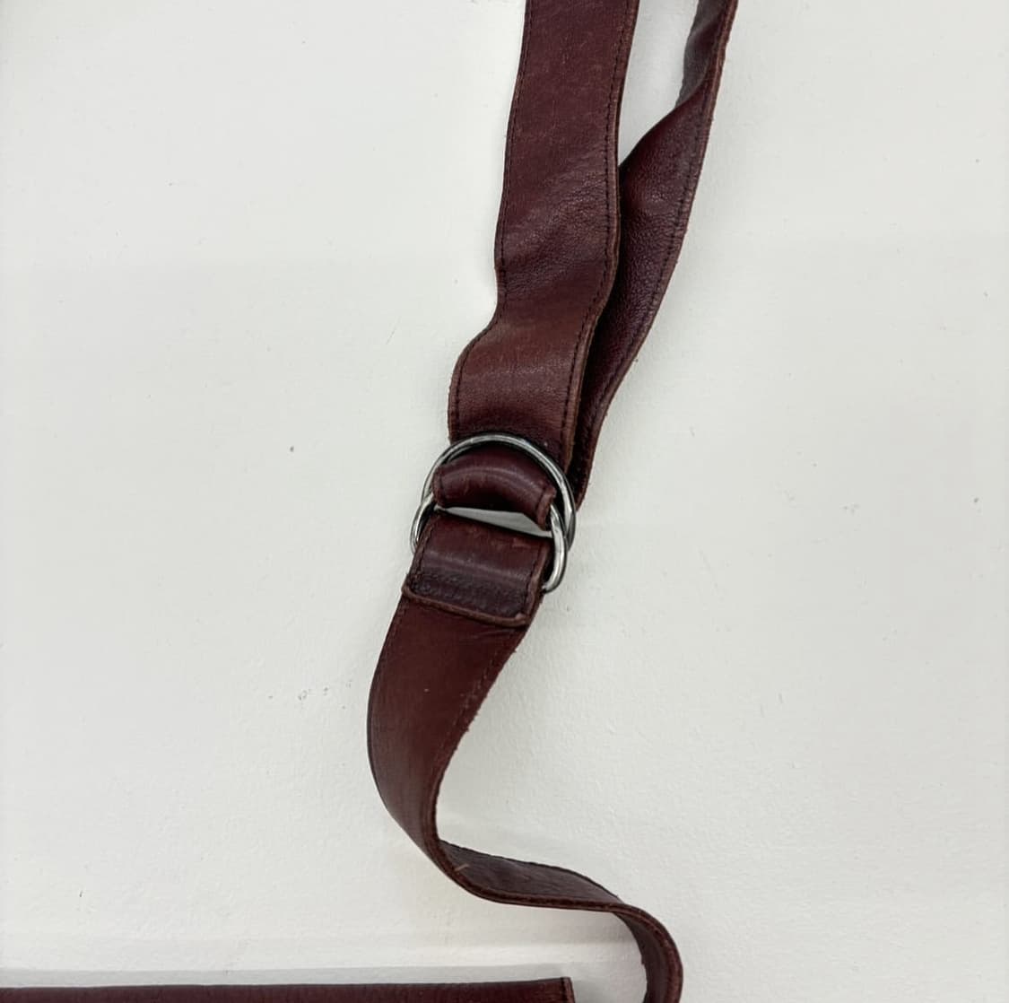 90s 장 폴 고티에 레더 크로스백 상품이미지7