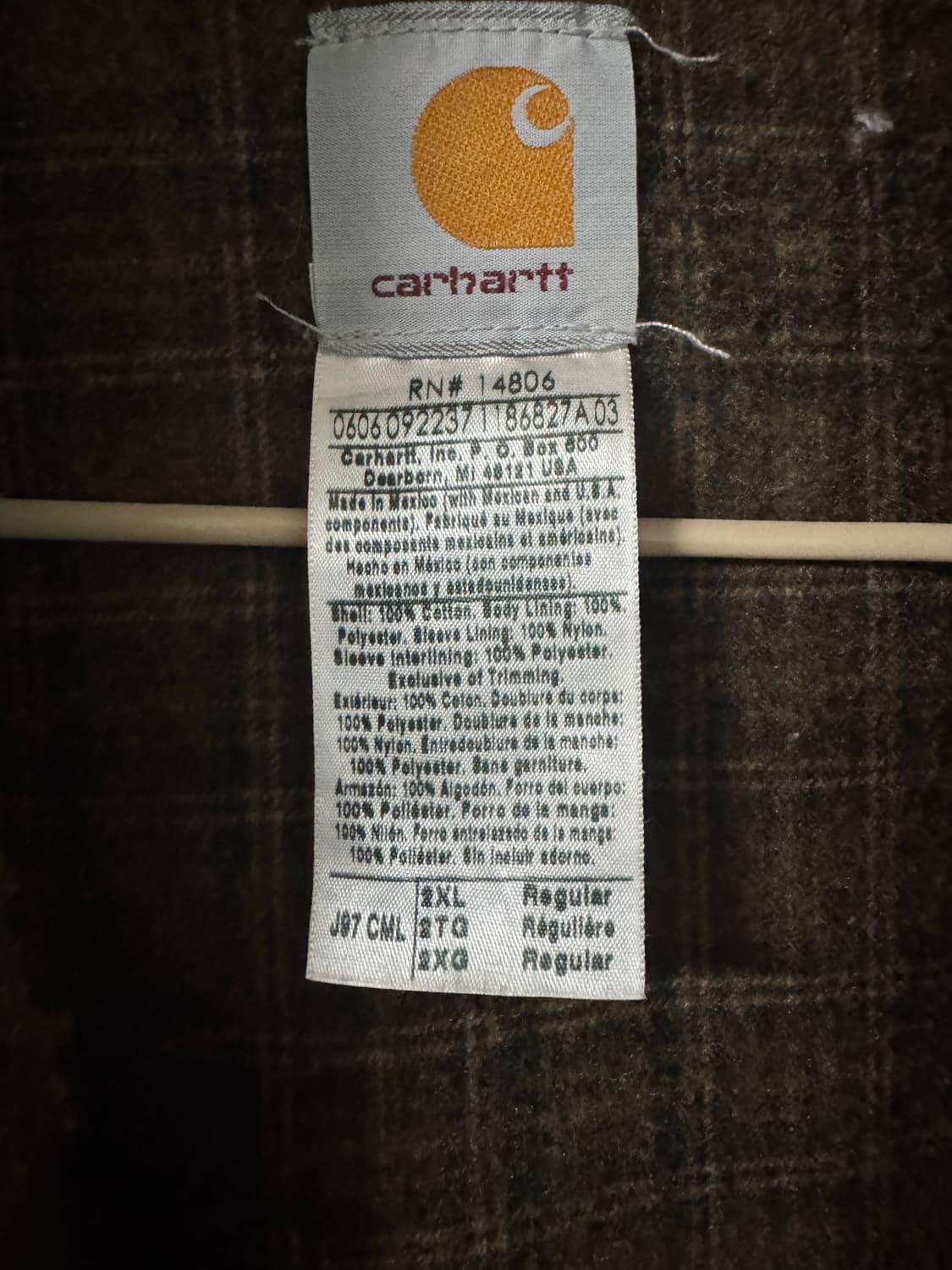 칼하트 OG J97 디트로이트 자켓 상품이미지4