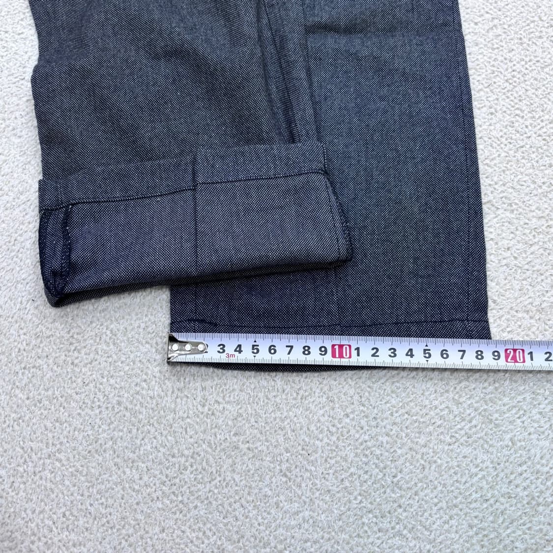 90 새상품 올젠 스탠다드핏 팬츠 0421E 상품이미지9