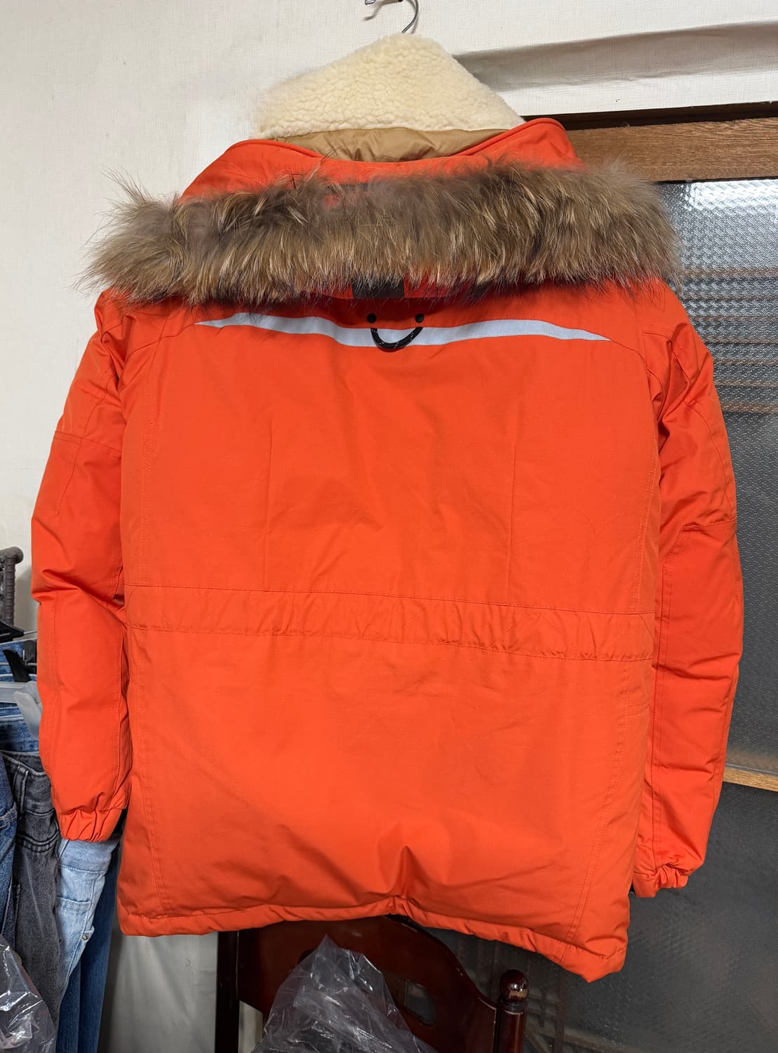 뉴발란스 카메라맨 오렌지 L 상태S급 상품이미지2