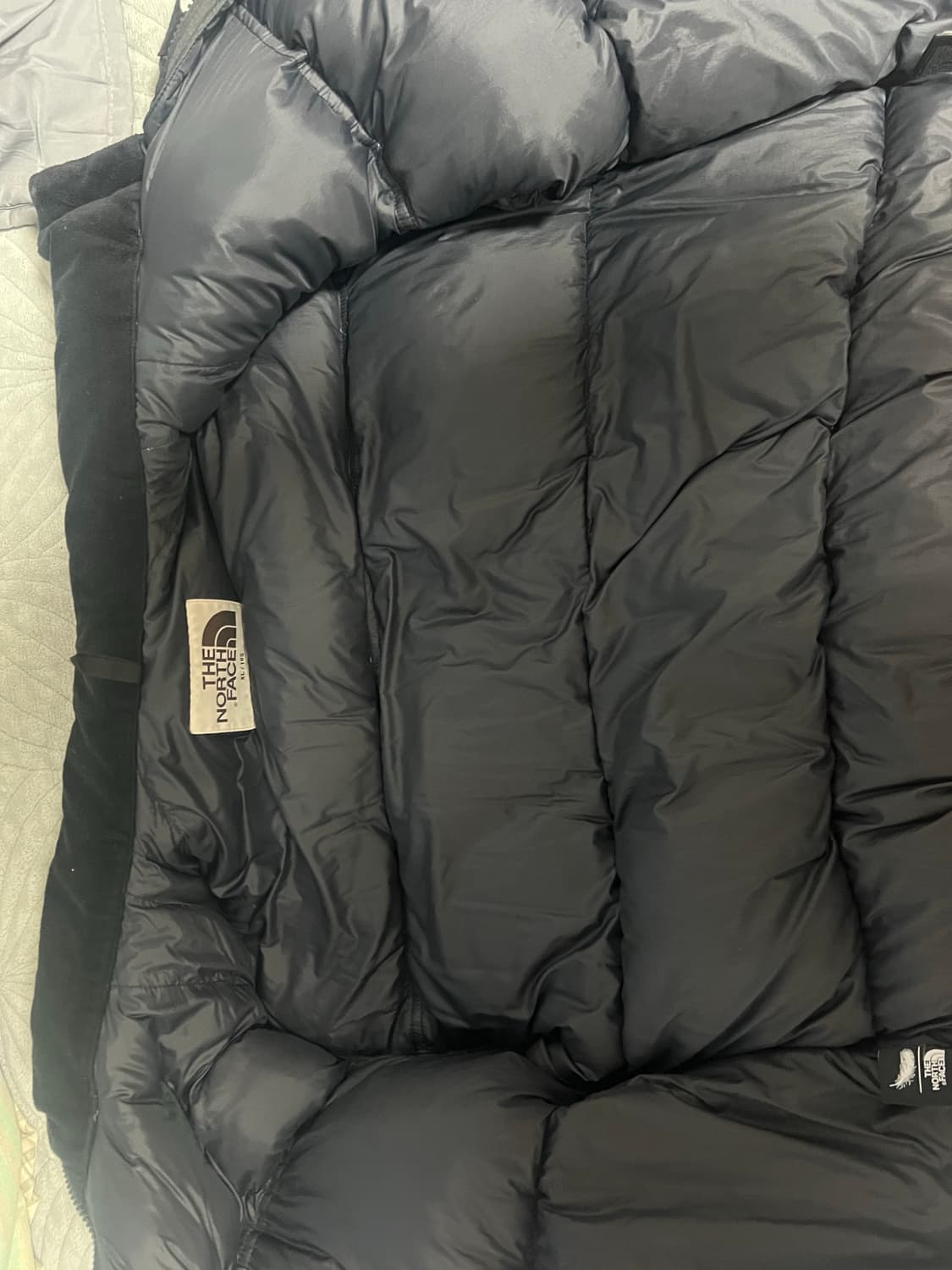 노스페이스 눕시 패딩 유광 화이트라벨 노밸티 패딩 상품이미지7