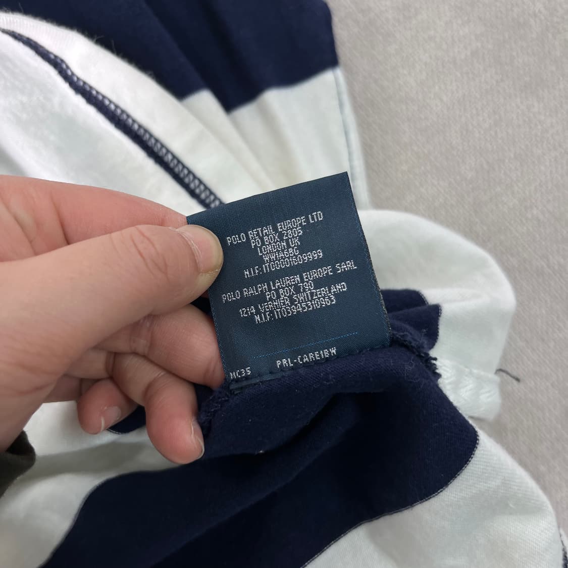 95 폴로랄프로렌 스트라이프 럭비티 상품이미지8