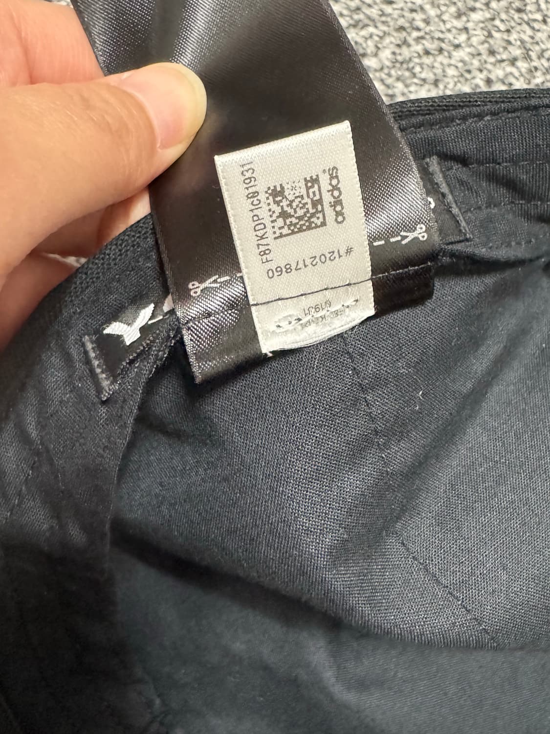 Y-3 아디다스X요지야마모토 블랙 볼캡  상품이미지7