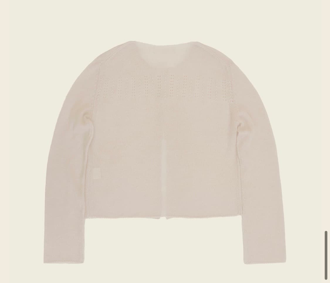 스너그눅 mellow cardigan 베이지 새상품 상품이미지2