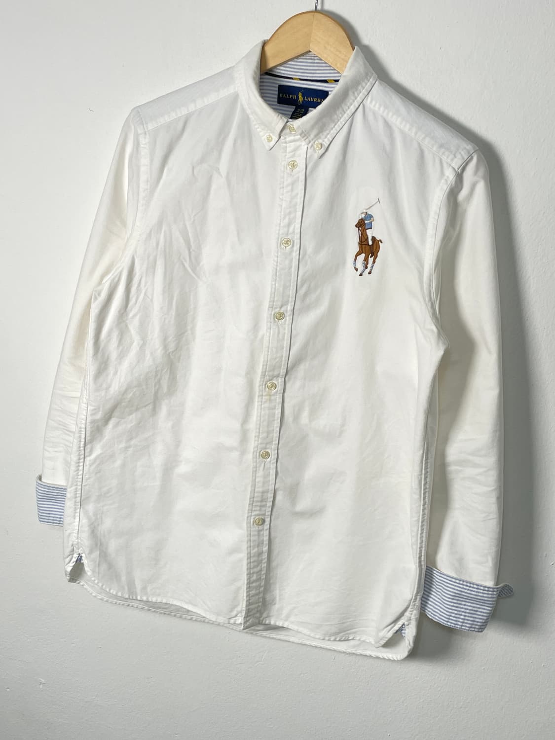 폴로 빅포니 화이트 셔츠 상품이미지3