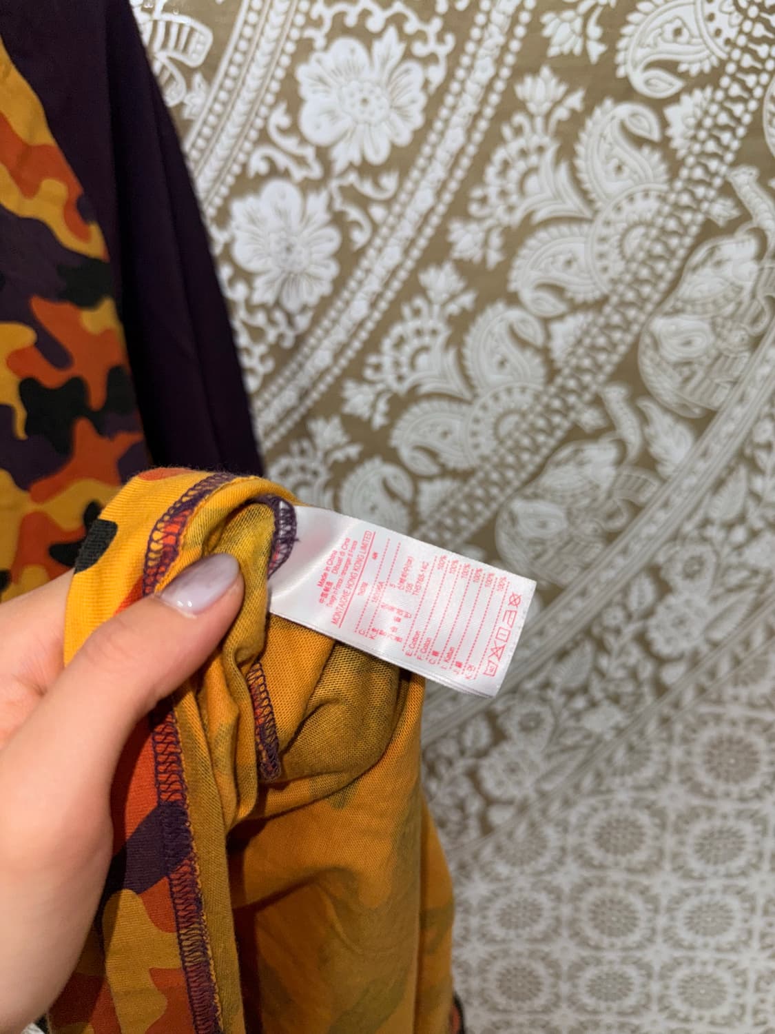 라코스테 카모 나그랑 롱슬리브 긴팔티  상품이미지7