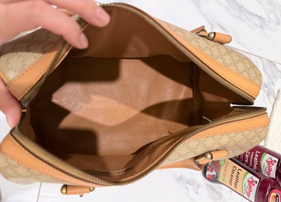 빈티지 셀린 마카 보스턴백 30cm x 18cm x 16cm 상품이미지3