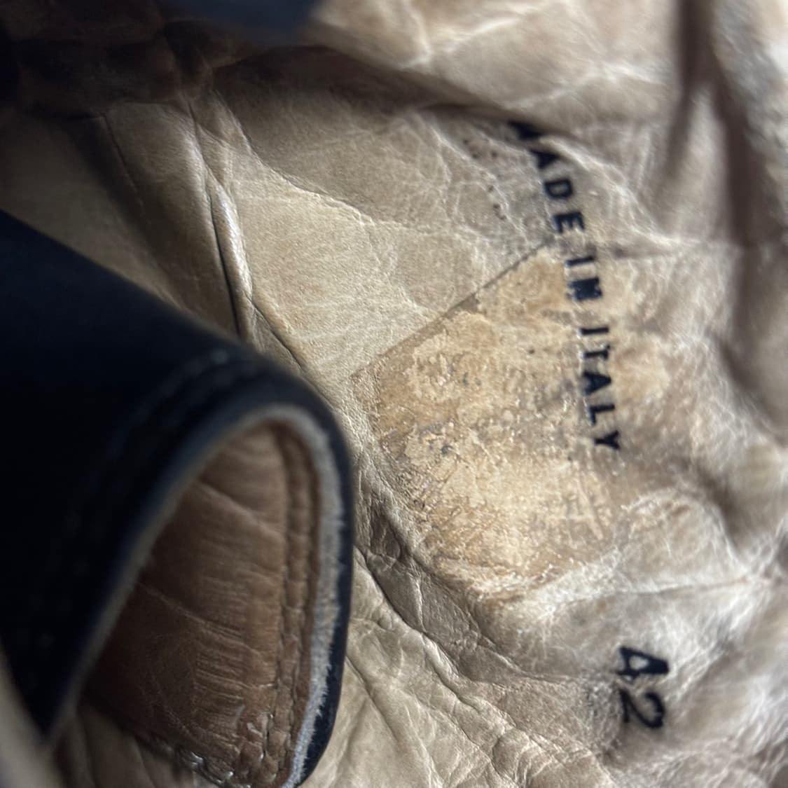 42) 요지 야마모토 뿌르 옴므 빈티지 컴뱃 부츠 상품이미지7