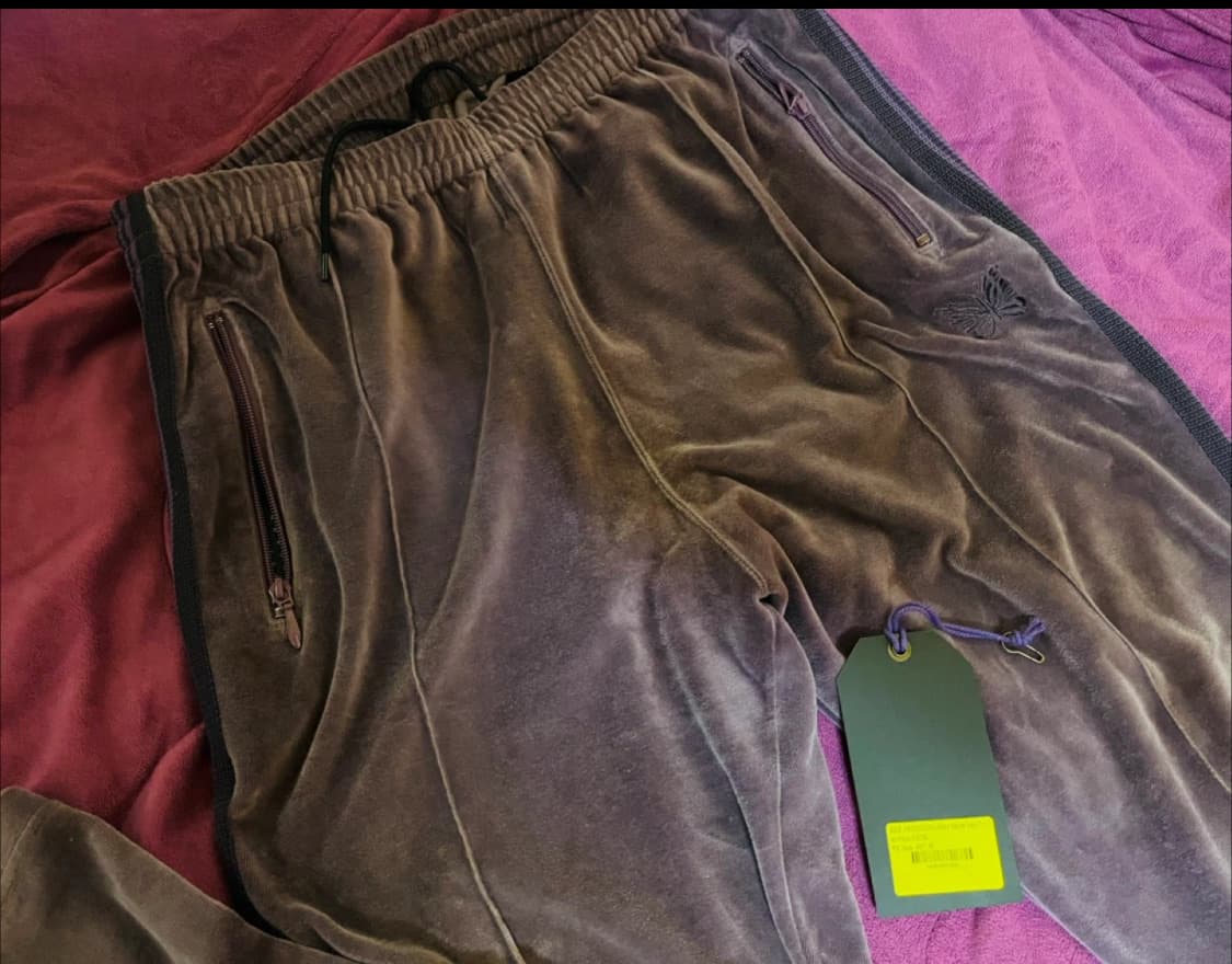 니들스(needles) 내로우 벨로우퍼플 컬러  트랙팬츠드립니다[정품] 상품이미지4