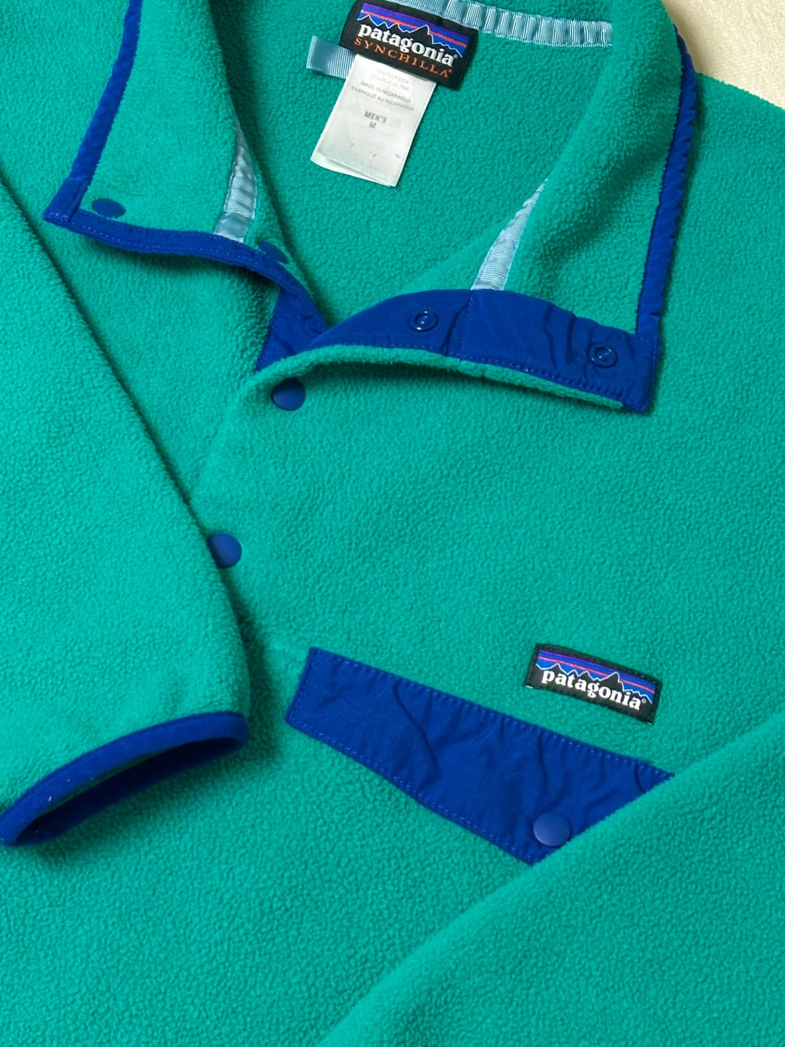 파타고니아 신칠라 그린 블루 상품이미지1