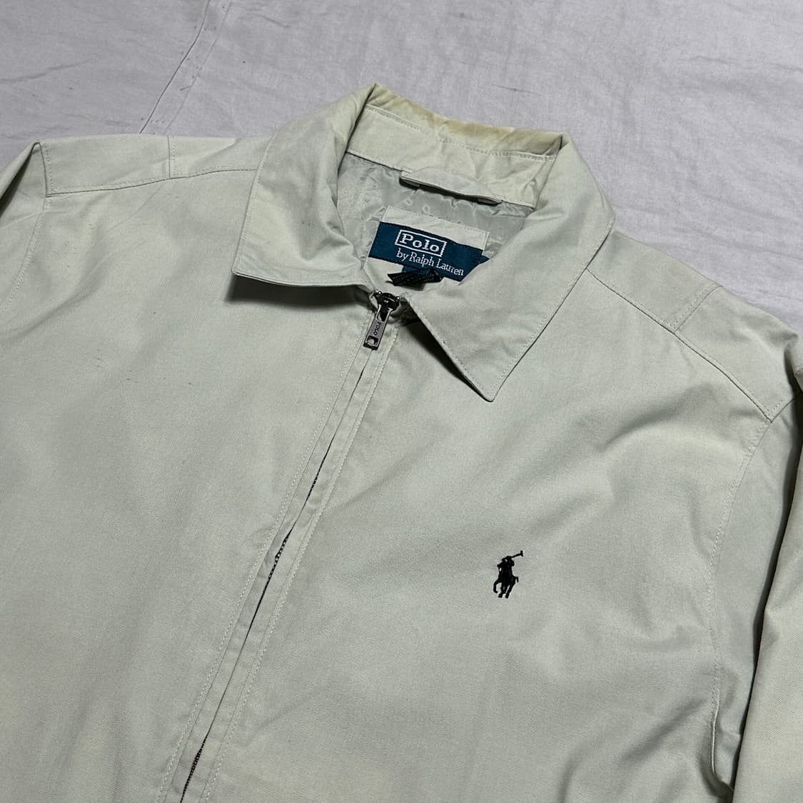 XL 폴로랄프로렌 연베이지 해링턴 자켓 상품이미지1