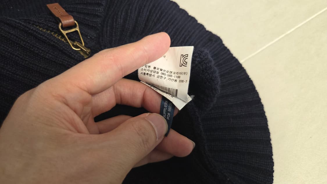 폴로 랄프로렌  빅포니  집업 스웨터  상품이미지6