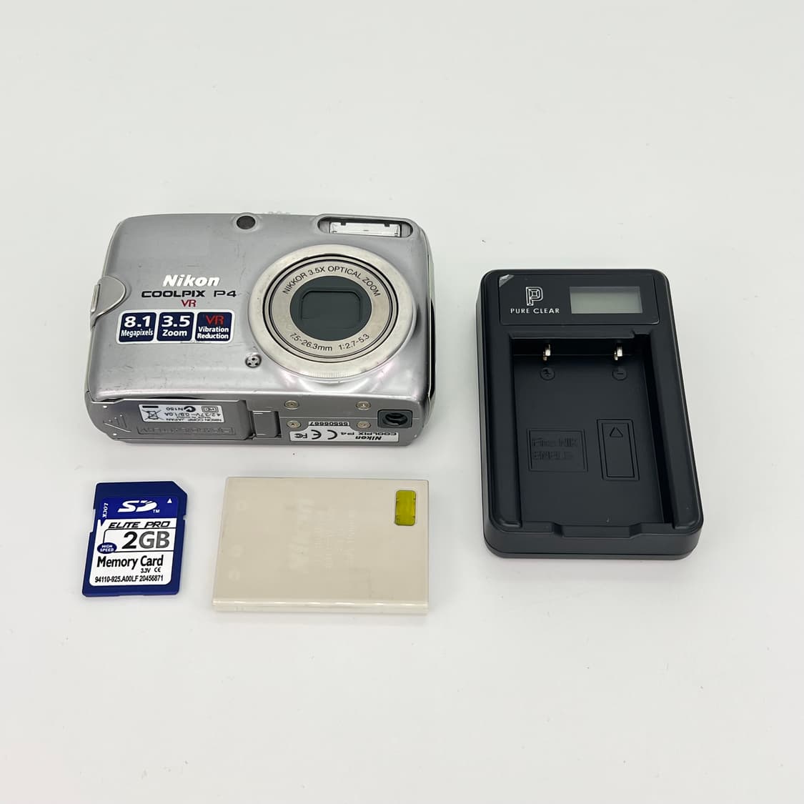 니콘 쿨픽스 Nikon COOLPIX P4 실버 상품이미지8