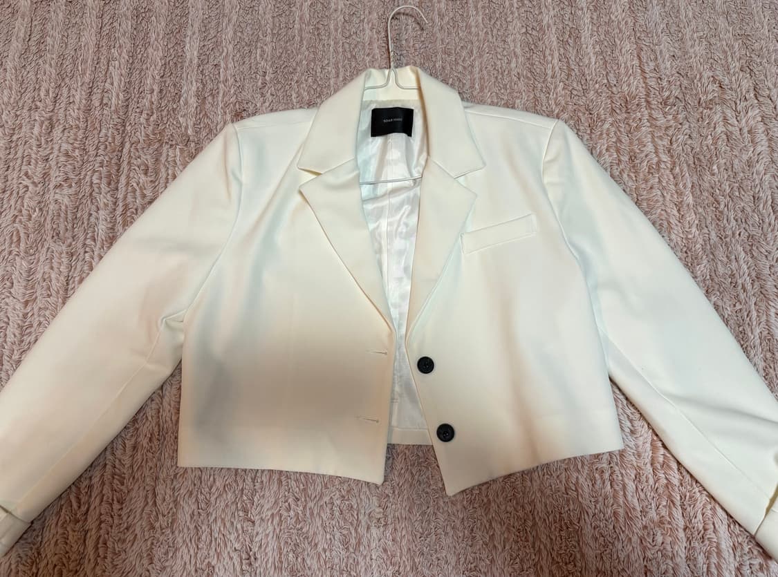 화이트 블레이져 상품이미지1