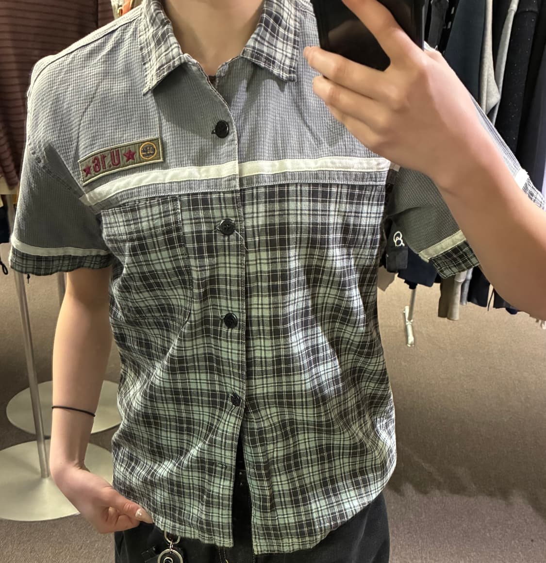 14)C.P Company 빈티지 여성 워크 셔츠 상품이미지2