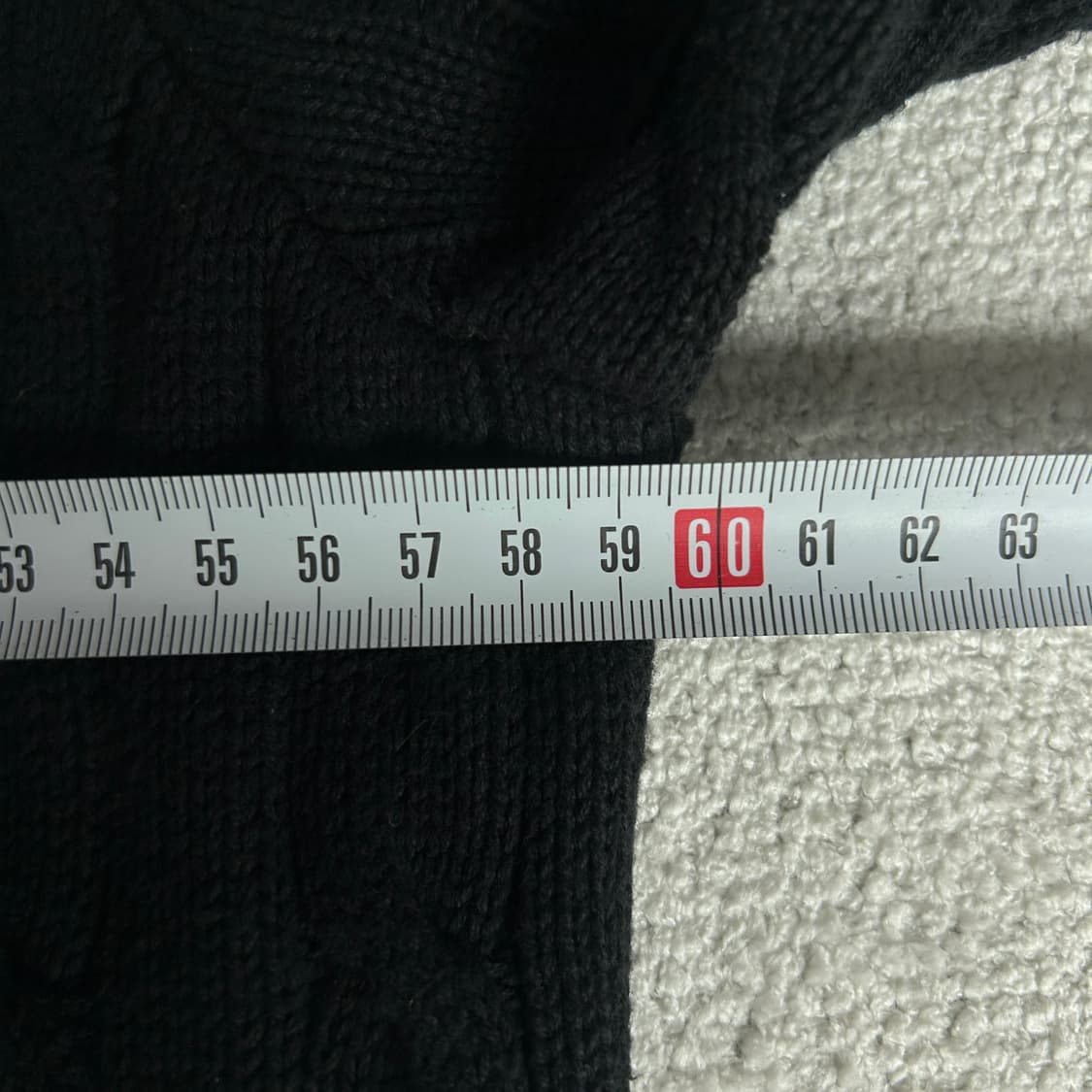 폴로 블랙 꽈배기 니트  상품이미지6