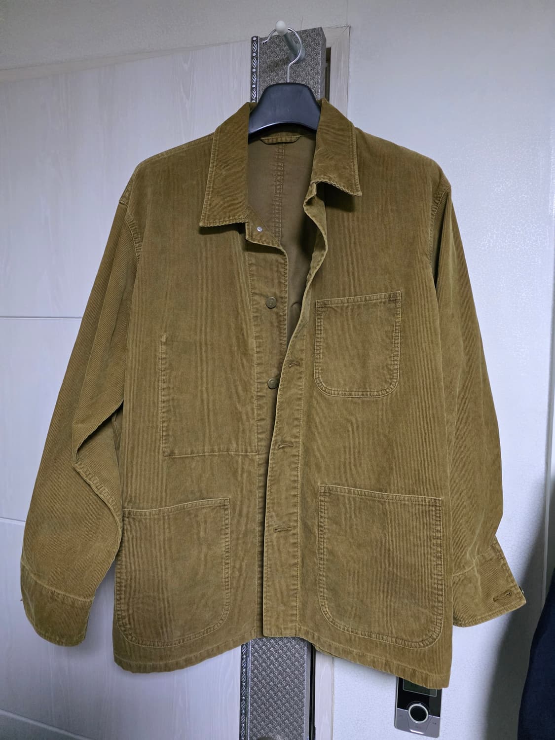 유니클로 코듀로이재킷 브라운 XL 상품이미지1