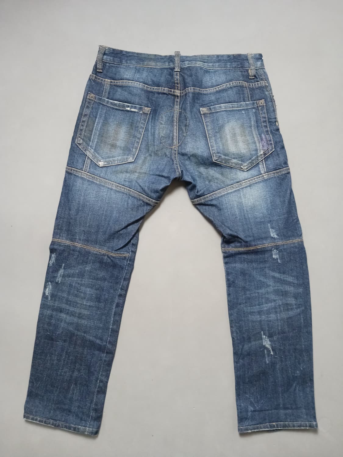 [33] 디스퀘어드2 루키 가죽패치 바이커진 청바지 상품이미지7